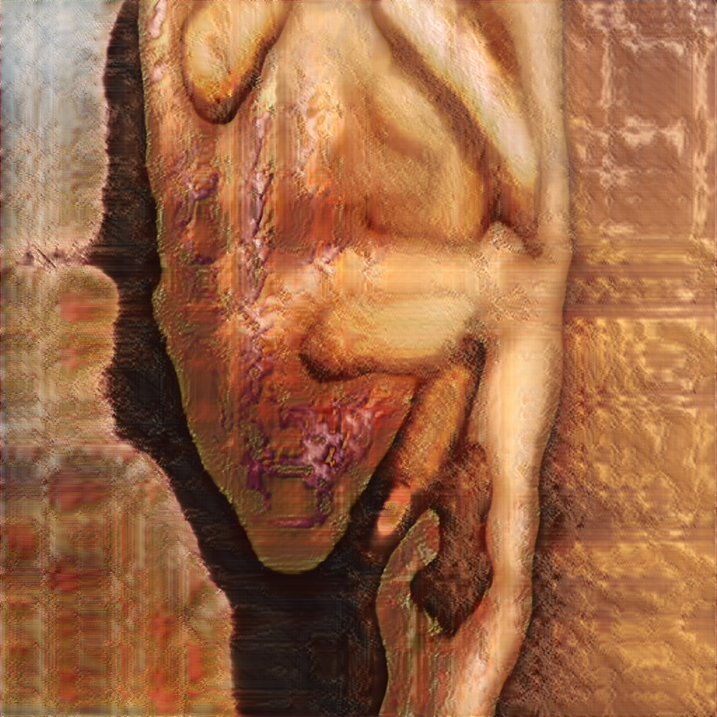 AI Generated Nude Portrait #7 Frame #181