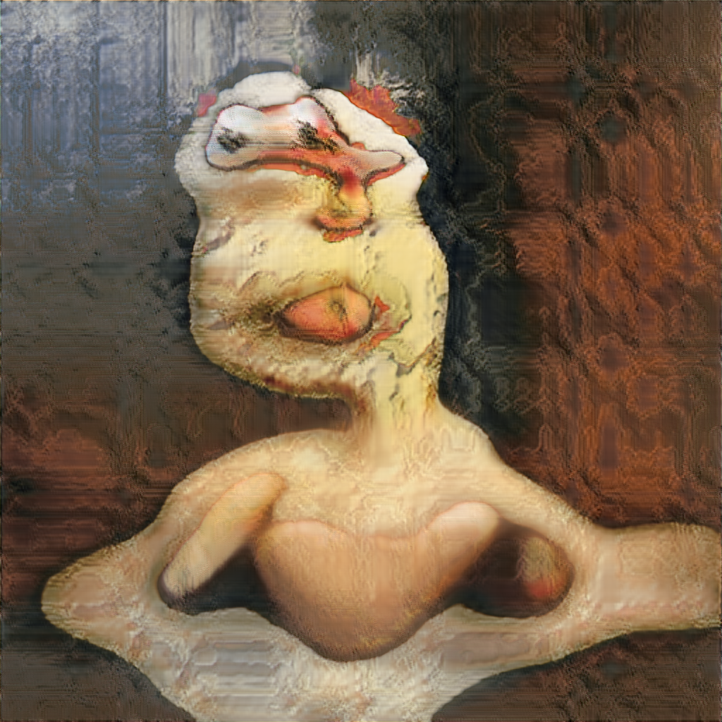 AI Generated Nude Portrait #4