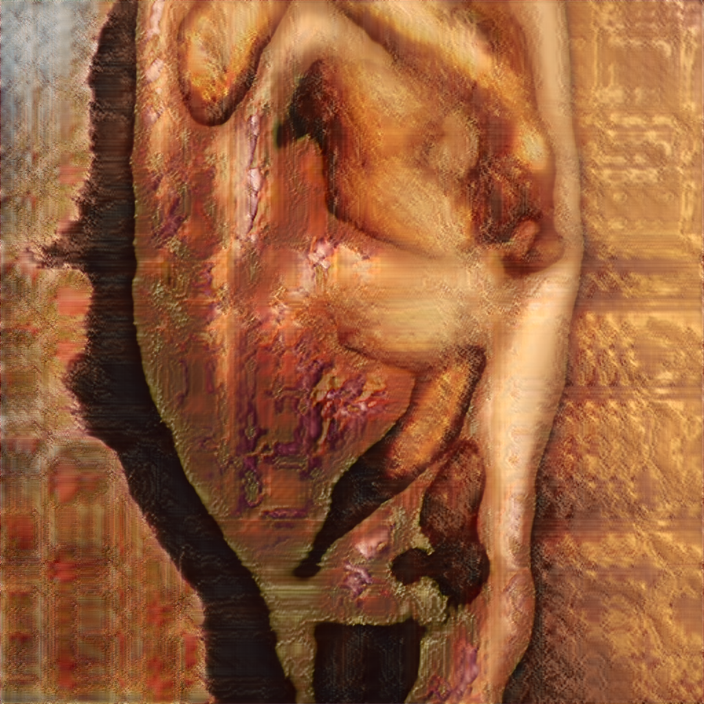 AI Generated Nude Portrait #7 Frame #204