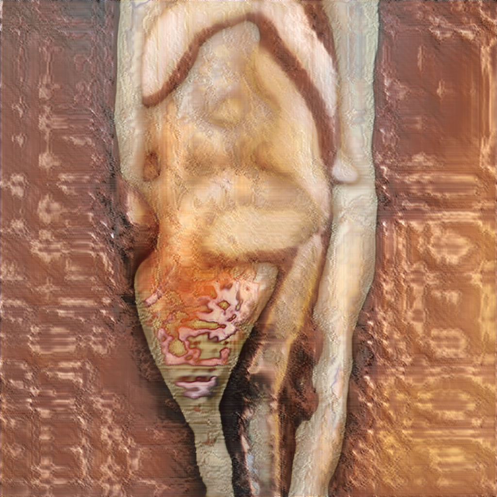 AI Generated Nude Portrait #7 Frame #193