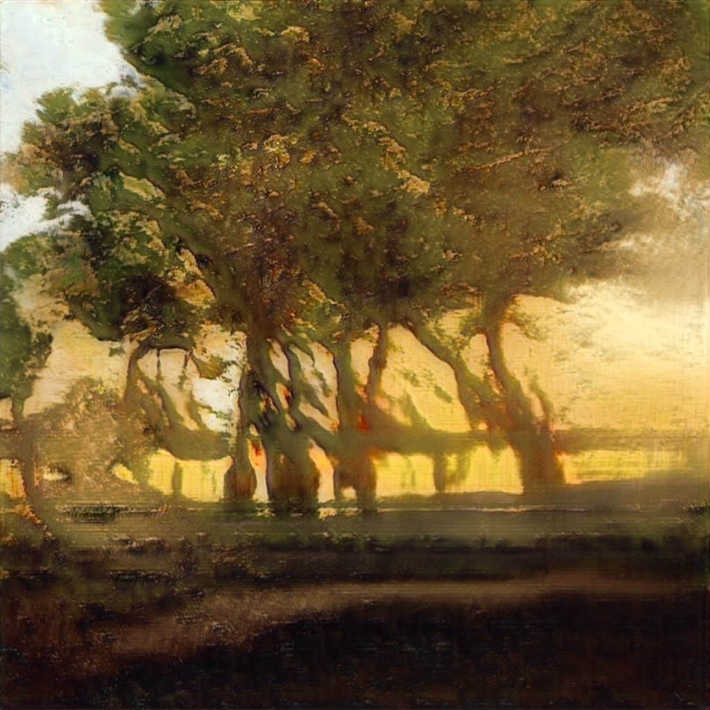 AI Generated Landscape Painting #1